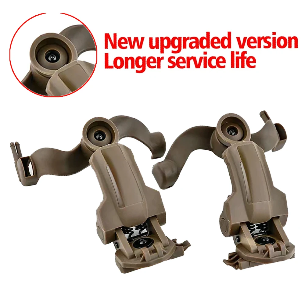 

The New Upgraded Version Of The Tactical Headset Helmet Rail Mounting Bracket Is Suitable For EARMOR M31/M32 Tactical Headsets