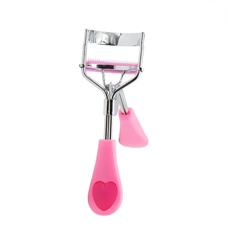 Curvador de cílios com pente, Pinça para cílios postiços, Clipe cosmético, Lash Curler, Lash Lift, Beleza, Ferramentas de maquiagem multicolor