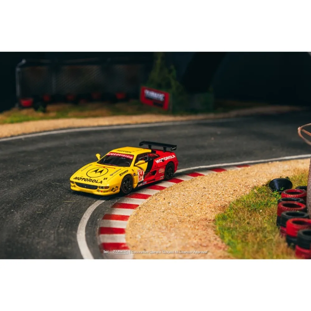 Tarmac Works 1:64 فيراري F355 سلسلة التحدي العالمي 2000 سبيكة قسط دييكاست نموذج سيارة لعبة قطعة عرض قابلة للجمع