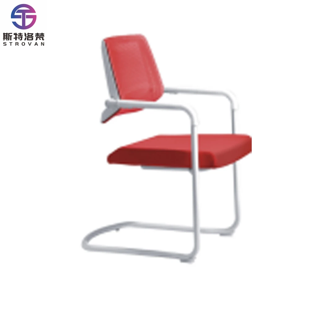 Modern Conference Chairs Comfortable Training Seats in Mesh and Fabric for Schools or Offices-