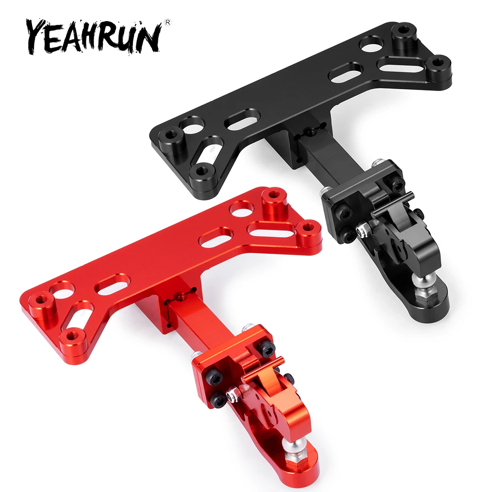 

YEAHRUN Aluminum Alloy Rear Bumper Hitch Trailer Tow Hook for Axial SCX6 AXI05000 Wrangler 1/6 RC Crawler Car Upgrade Parts