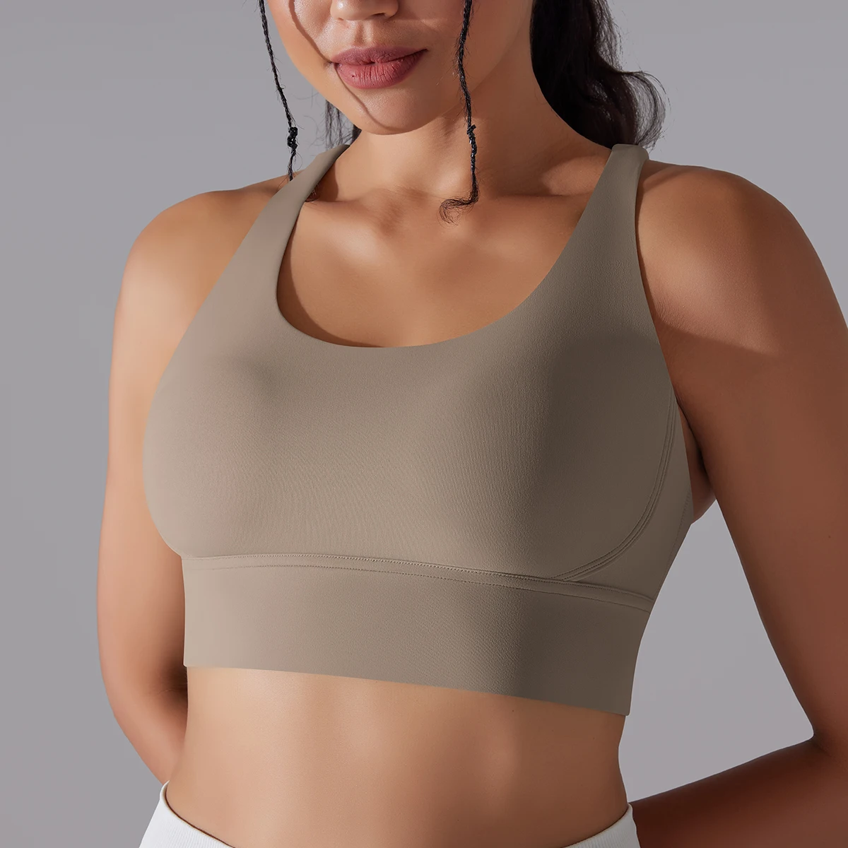 Frauen Yoga BraTank Tops für Fitness Nacktes Gefühl Sport Bh Gym Weste Frauen Leibchen Workout Unterwäsche Sportswear Outfit – Detail 38