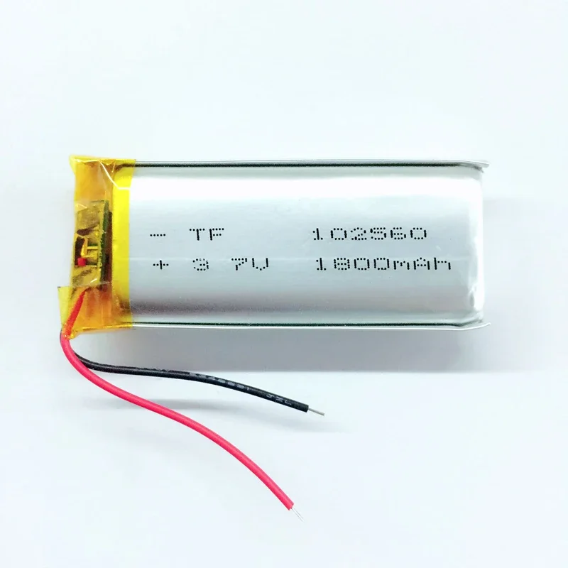 New102560 Brown Polymer Battery Charging Core 1800MAH 3.7V Rechargeable Li-ion CellA Good