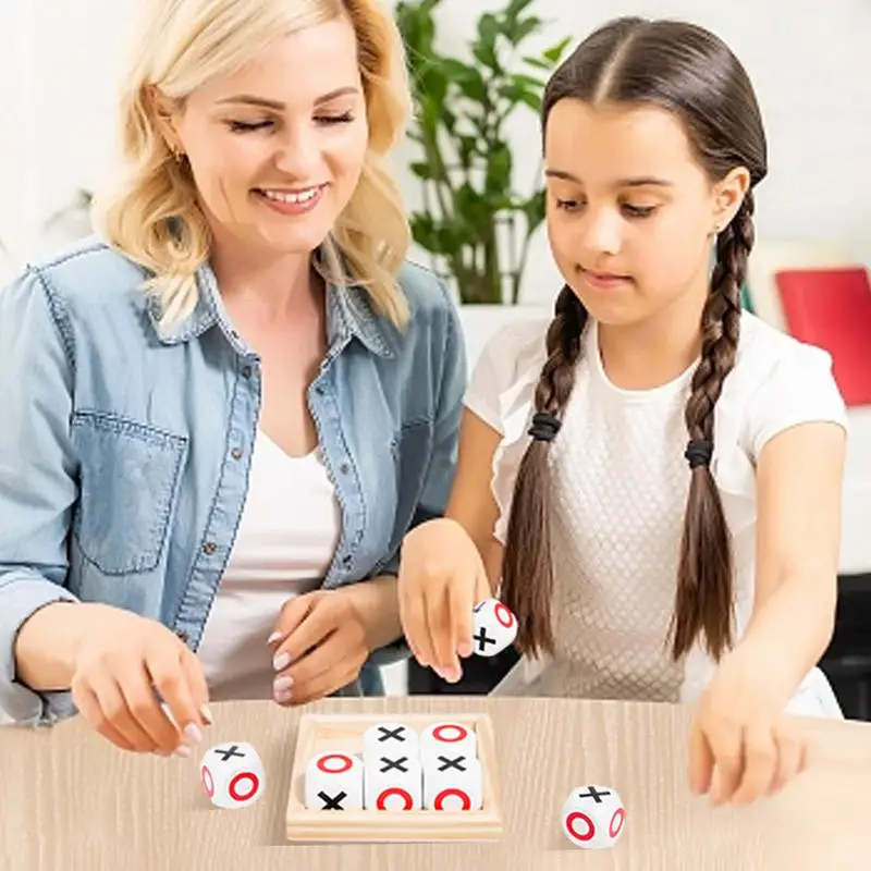 

Деревянная игровая настольная игрушка XOXO для детей, дорожная игра, декор комнаты игрока, семейная игра XO