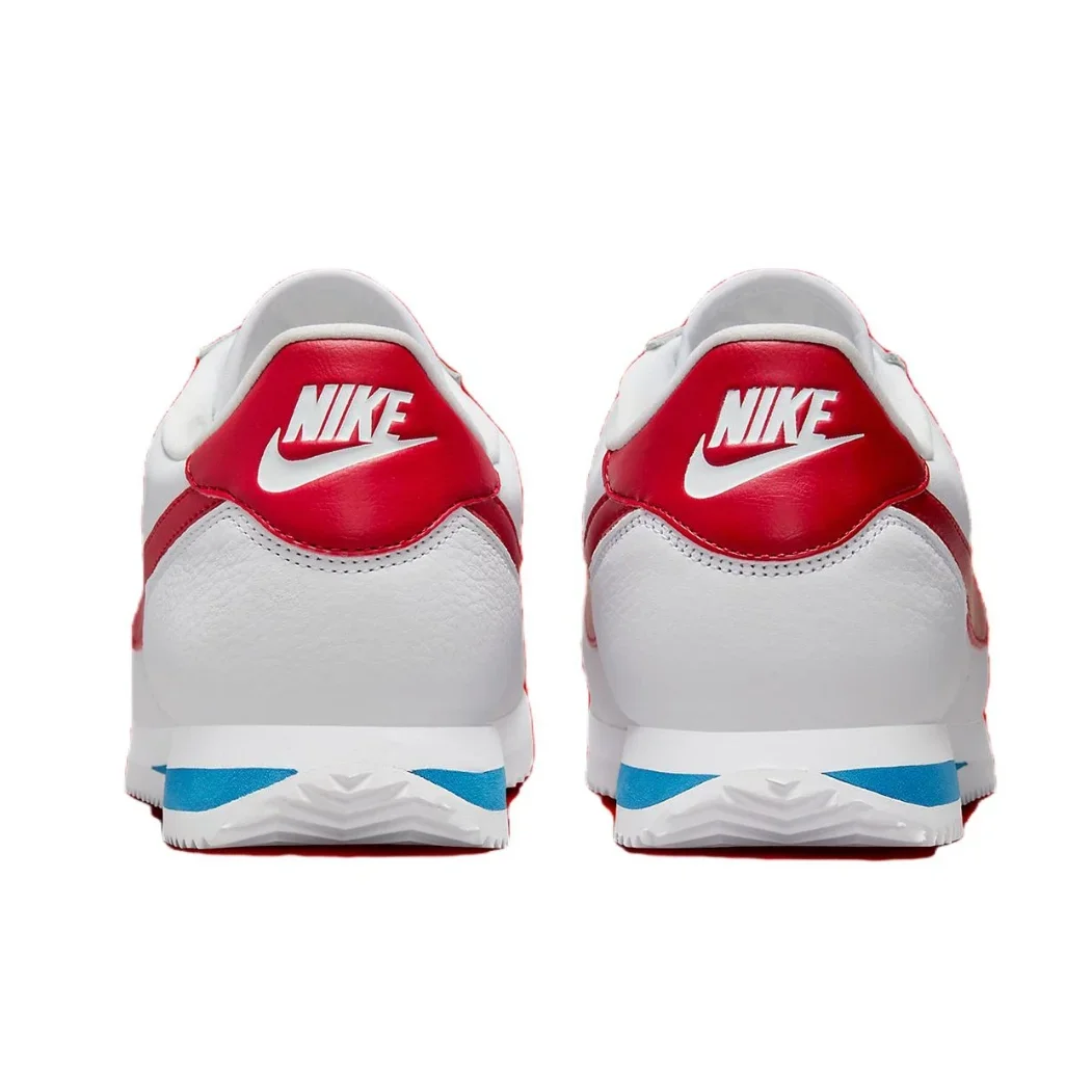 أحذية Nike Cortez Low للرجال والنساء أحذية رياضية كلاسيكية للجري أحذية رياضية ناعمة وجيدة التهوية خفيفة الوزن وأنيقة باللون الأحمر