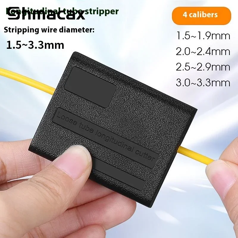 4.5/6/7/8/11mm Longitudinal Beam Tube Stripper Fiber Optical Cable Jacket Sheath Slitter Fiber Optical Loose Tube FTTH Tools