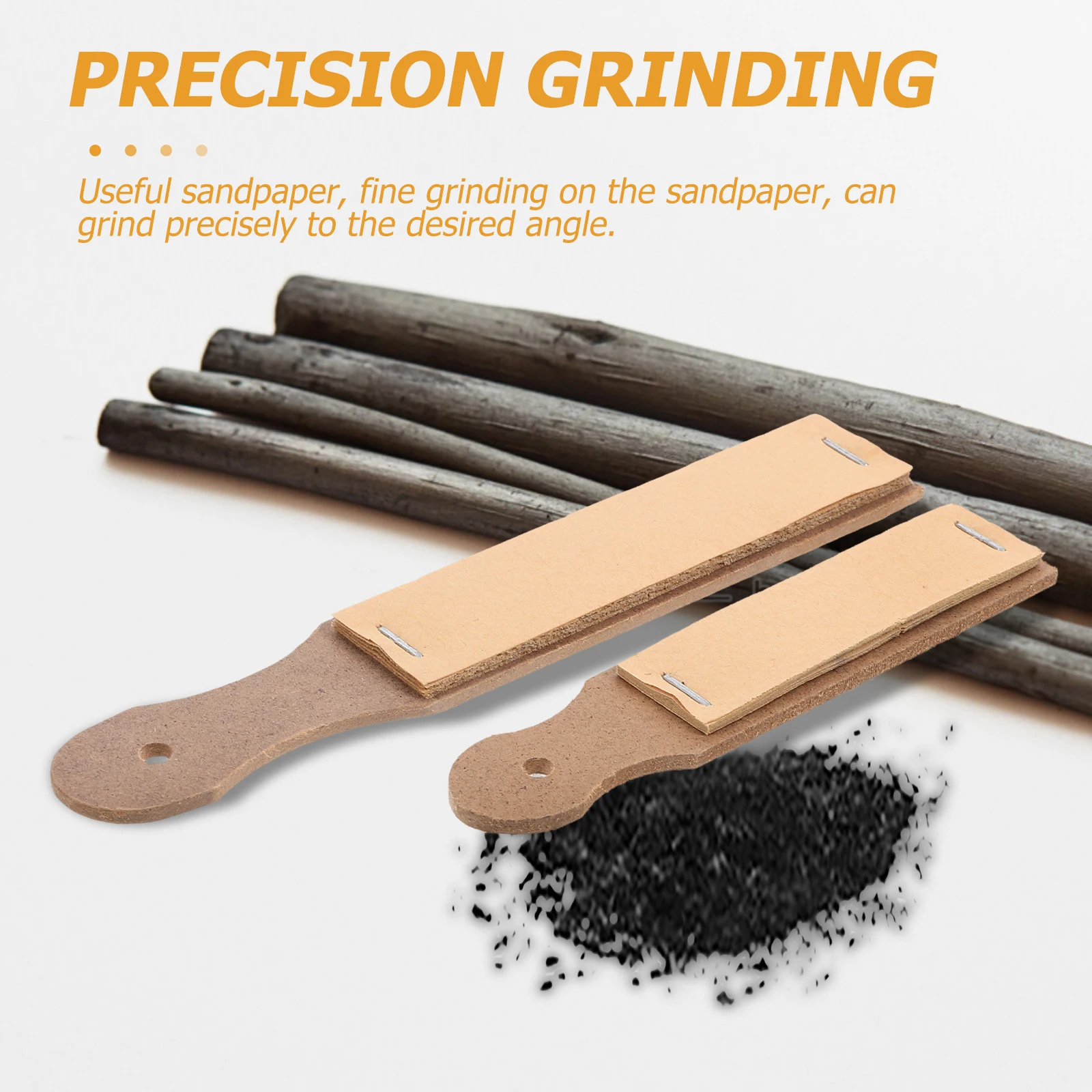8Pcs Fine Workmanship Pencil Sandpaper Easy Carry Precise Grinding Art Supplies Pencil Sandpaper Sketch Sand Paper