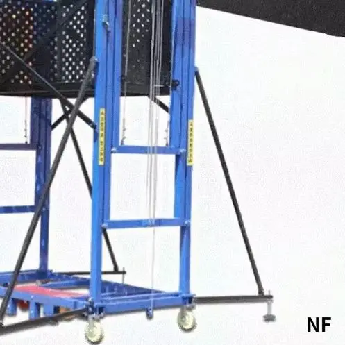 NF Electric Scaffolding Lifting Platform Warehouse Freight Elevator Factory Site Remote Control Mobile Folding Freight Elevator