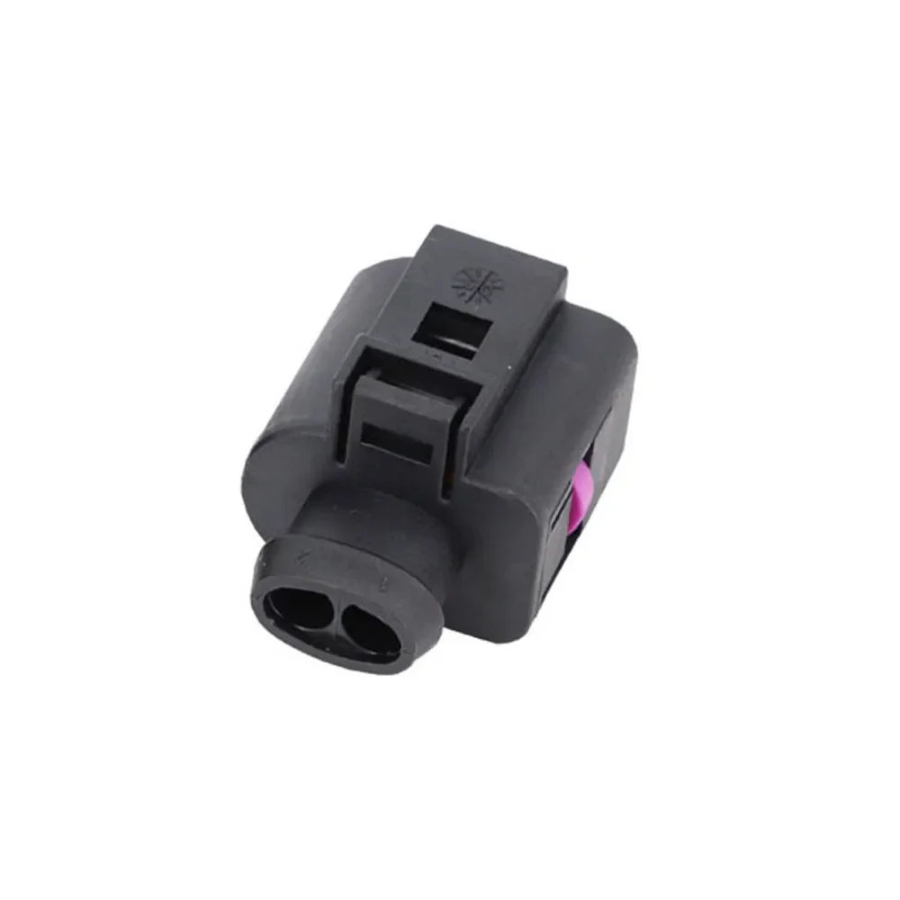 5/10sets 2pin 3.5mm automotive wiring harness connector 1J0973722 electrical horn sensor plug 1J0 973 722