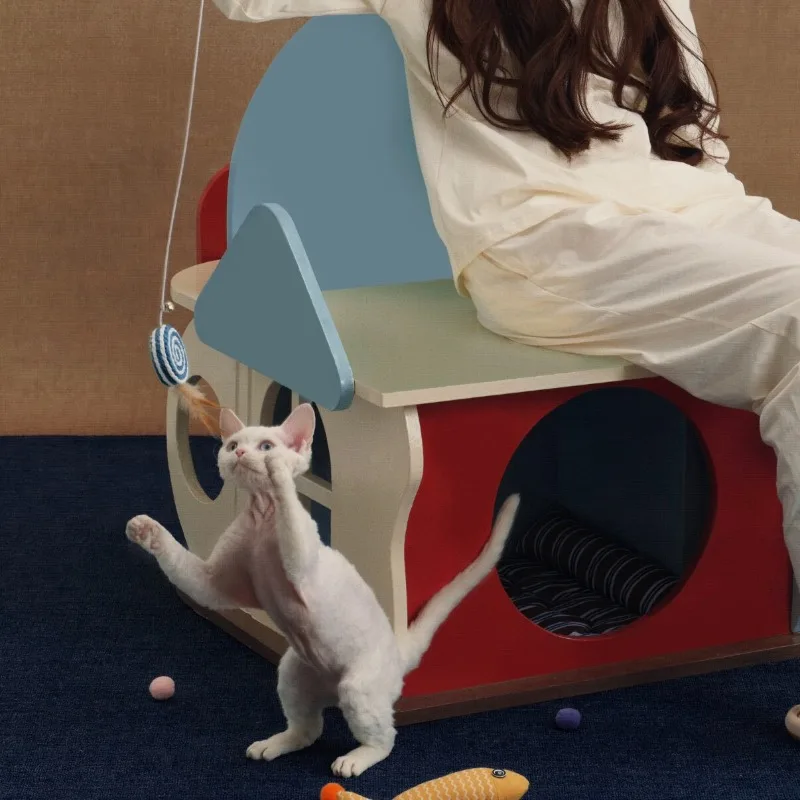 Pet furniture, all-season dopamine color cat kennel bed