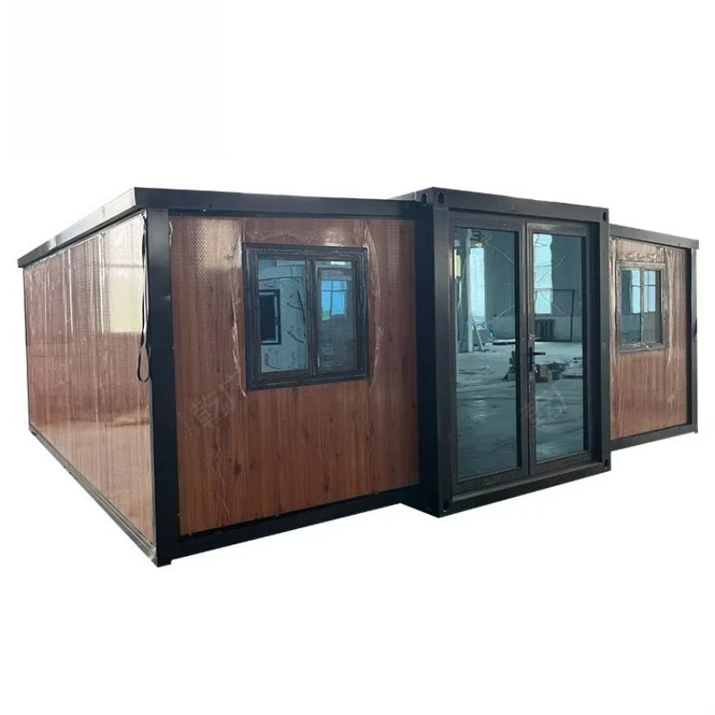 Folding Container House Price 20ft 40ft Customized Prefab Expandable Portable Modern Breathable Waterproof Steel for Gym Camping