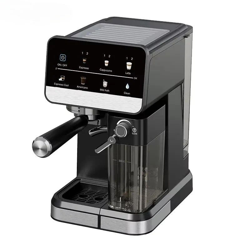 Anbolife Compact Coffee Machine with Milk Tank, 20 Bar, Single/Double Cup, Cafetera De Expreso, Cold Brew , OEM ODM