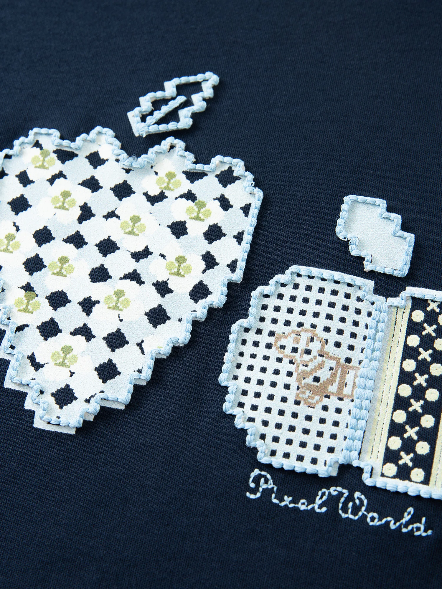 DUSHU 2026 Neues Sommer-T-Shirt mit Blumenstickerei für Damen, schmal geschnitten, vielseitig, minimalistisches Design, lässiges Kurzarm-Oberteil, schickes Top – Detail 16
