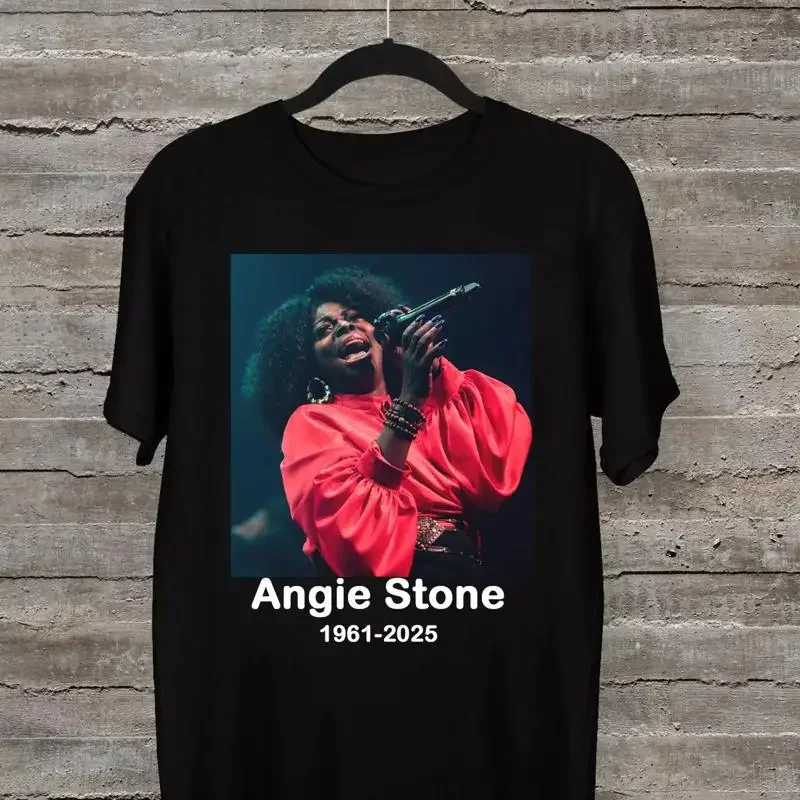 Rest In Peace Angie Stone 1961 2025 T Shirt Full Size S 5XL