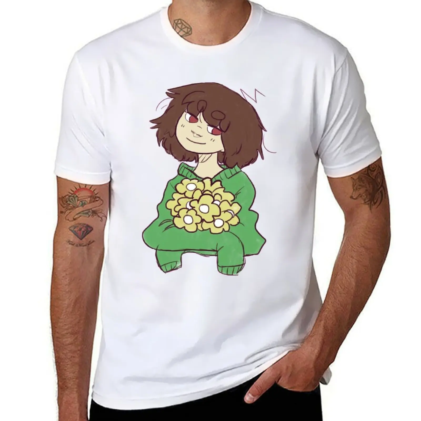 

chara dreemurr T-Shirt t shirt man plain t shirt man designer T-Shirt