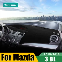 Para Mazda 3 M3 BL 2010 2011 2012 2013 Axela salpicadero de coche cubierta parasol instrumento escritorio alfombrilla antideslizante Accesorios