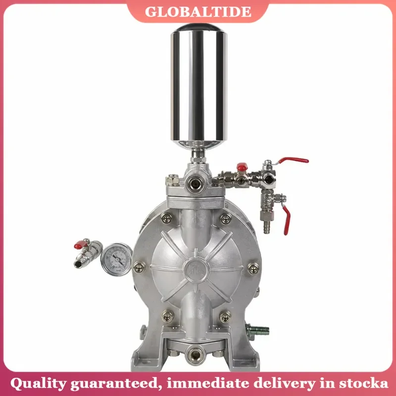 Pneumatic Double Diaphragm Pump Small Paint Spraying Suit Membrane Pump Air Operated Diaphragm Paint Ink Glue Booster Pump