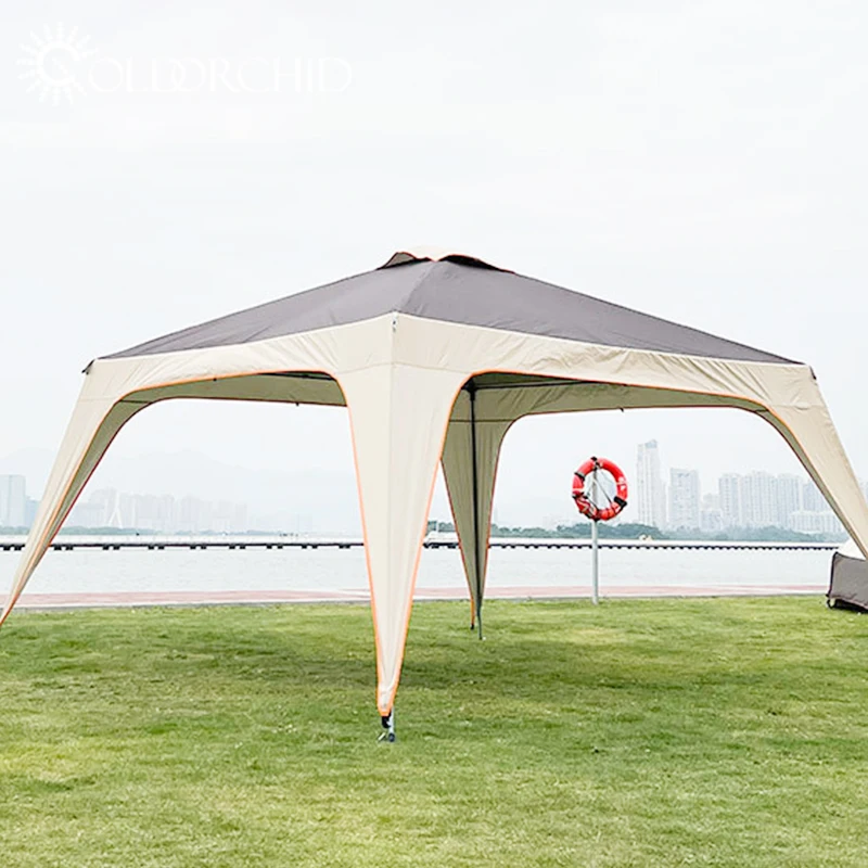 Outdoor camping rain-proof sun-proof UV-proof sun shade tarp portable waterproof large person tent awning