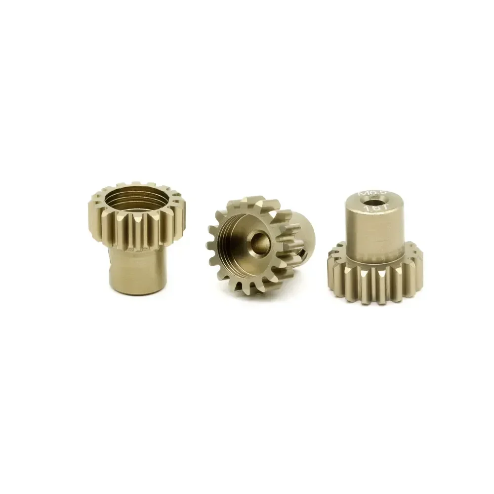 M0.5 2mm Shaft Aluminum Pinion Gear 13T-26T 14T 16T 18T 20T 22T 24T 0.5M for 1/28 1/24 RC Mini Car 2WD Buggy Brushless Motor Kit