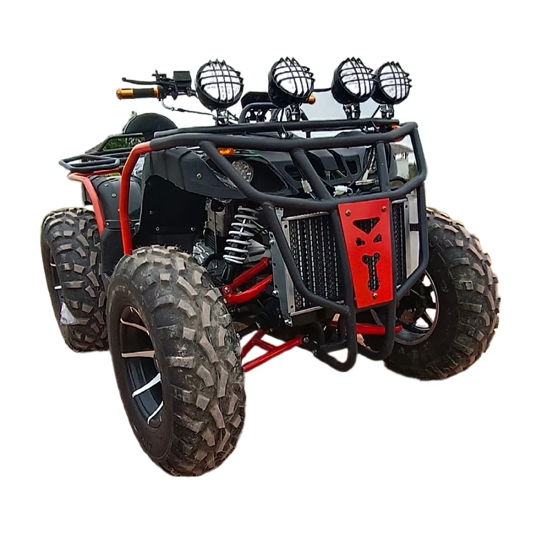 New 4-drive all terrain ATV 350CC automatic fuel mountain off-road vehicle