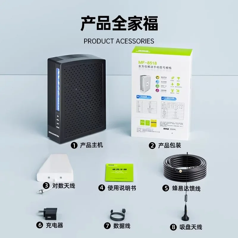 Mobile Phone Signal Amplification Enhancer, Signal Reception Expansion, Artifact, Indoor Call, Internet Data Stable Acceleration