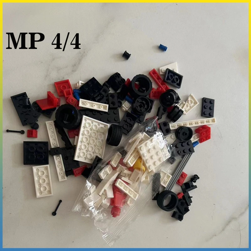 Nuevo MOC MP4/4 equipo estaca Super coche de carreras modelo Buiding Block Kit creadores ladrillos