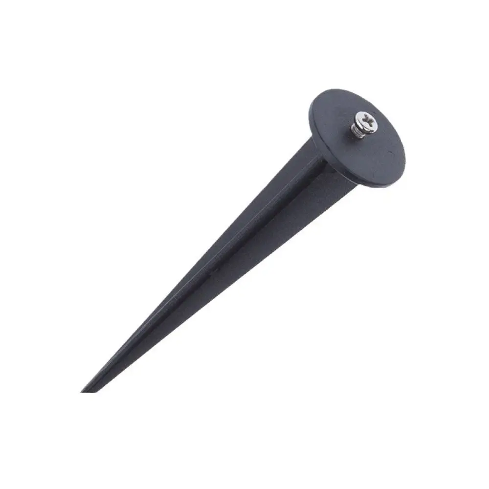 Aluminum Spike Stake Stand For Outdoor Flood Light Garden Lawn Pathway Landscape Lighting Fixture Holder Mount Bracket