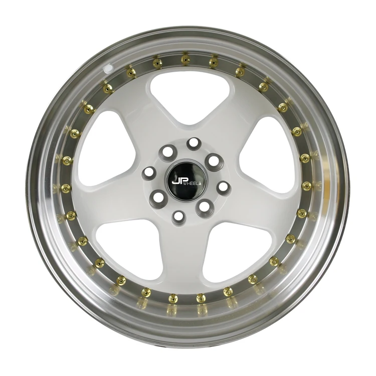 إطارات مزورة مخصصة 4x100 4x114.3 عجلات، 16، 17، 18، 19، 20، 21، 22، 23، 24 بوصة عجلات مصنوعة من خليط معدني