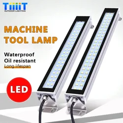 LED 24 ~ 230 V IP67 Takım Tezgahı Çalışma Işığı Su Geçirmez Yağ Geçirmez patlamaya dayanıklı Işık CNC Torna Lambası Atölye Alüminyum Alaşımlı Lamba