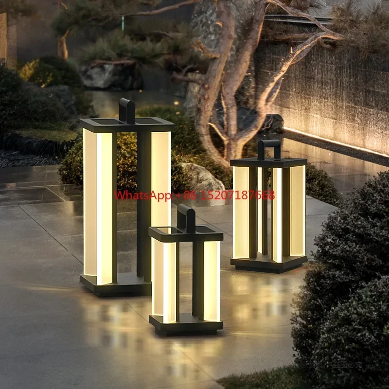 

Outdoor waterproof LED Solar Lawn Lamp Camping Steet Gate Arch Light For Steet Gate Arch Villa Atmosphere House Decoration