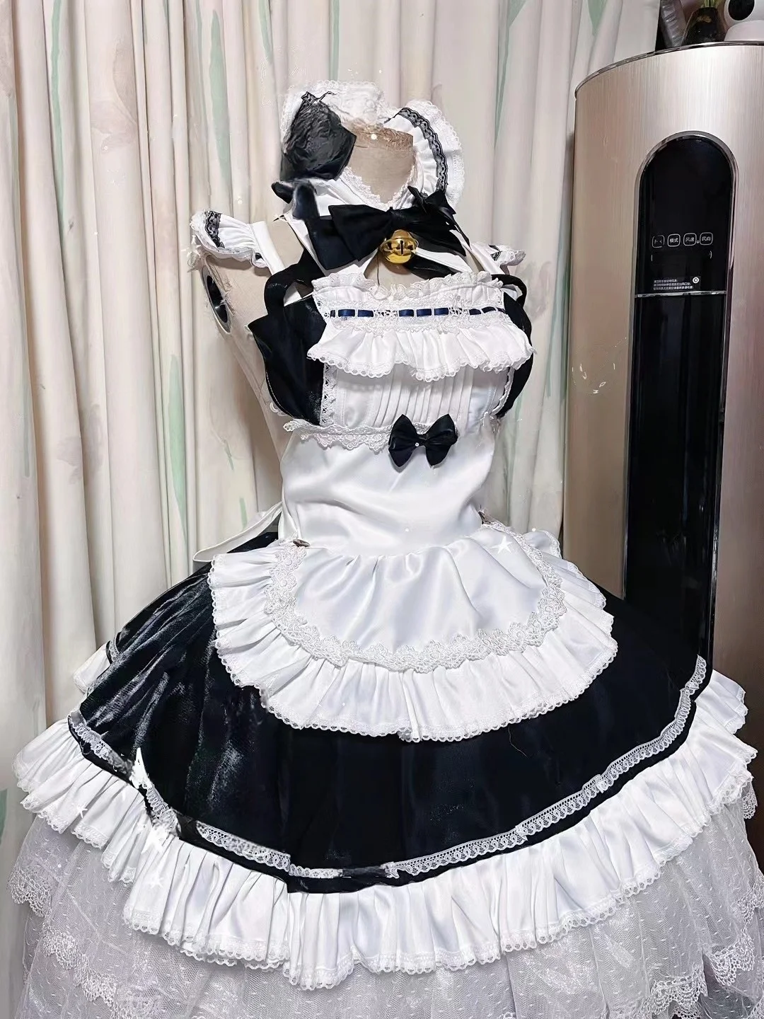 AGCOS Customized Nikke Cosplay Privati Maid Dress Cosplay Costume Lolita Dresses Custom Size Cosplay