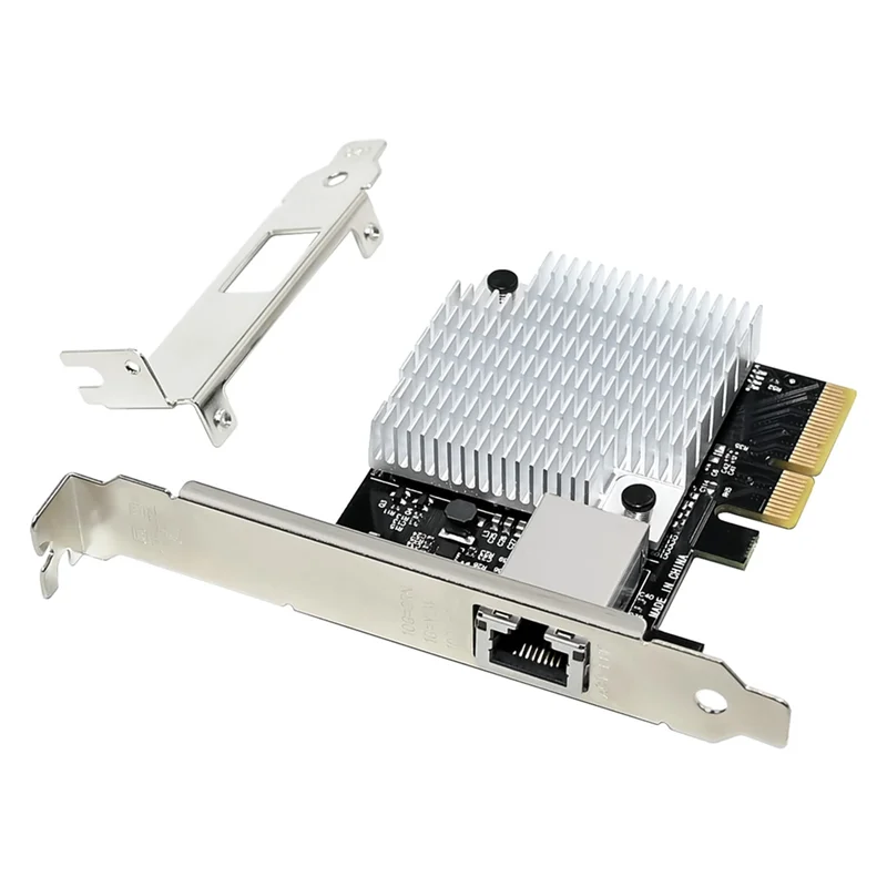 

10 Gigabit PCIE Network Card Sunweit ST7357 AQC107S PCIE X4 Single Port 10Giga Network Card Server Network Card