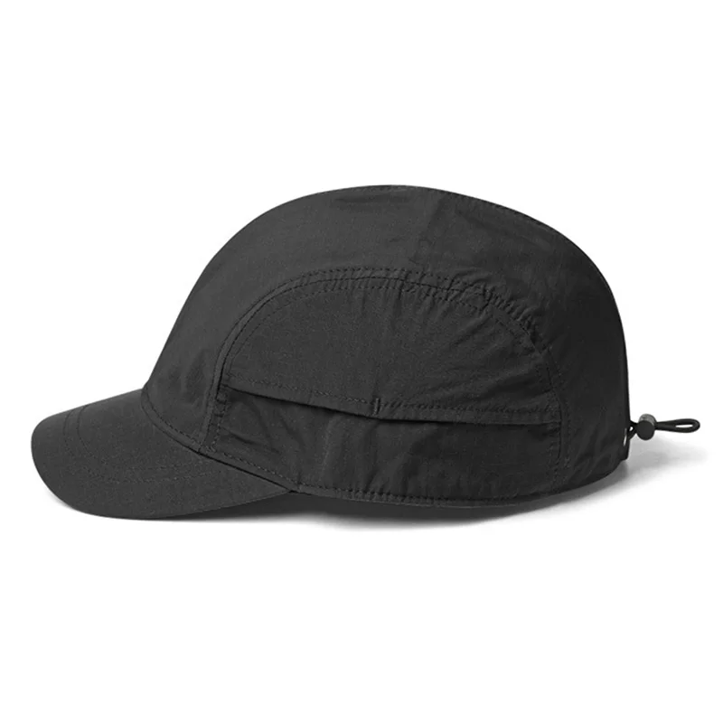 Eine Herren-Kappe mit kurzer Krempe, neuer Sommerstil, atmungsaktive und schnell trocknende Baseballmütze, leichte Soft-Top-Entenschnabelmütze für Damen – Detail 4