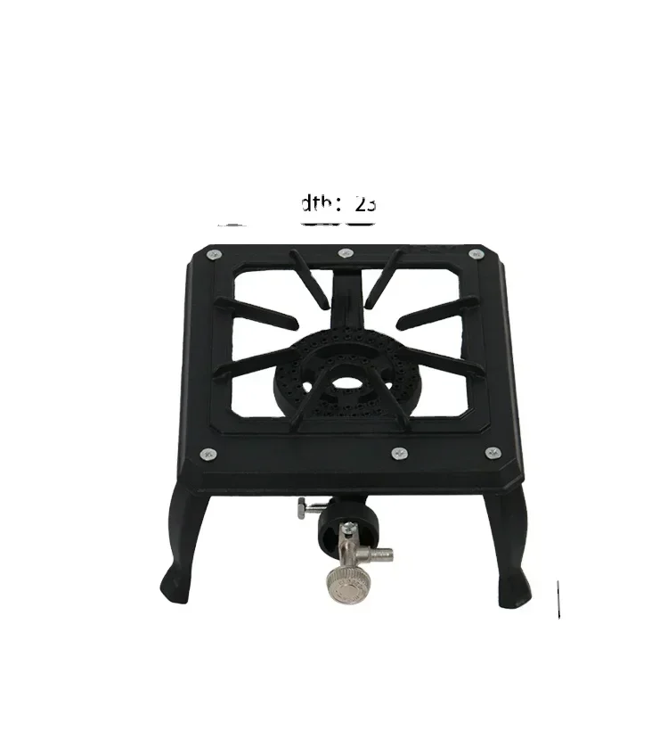 Liquefied Gas Cast Iron Fierce Fire Stove Natural Gas Electronic Ignition Low-Pressure Iron Plate Burning Gas Stove