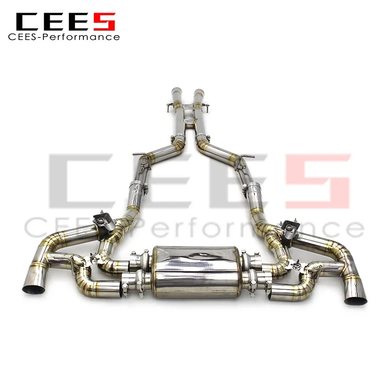 cees Titanium Exhaust for Mercedes-Benz AMG GT GTS(C190) 4.0T2014-2023 Tuning Car Exhaust Pipe Escape Catback Muffler System