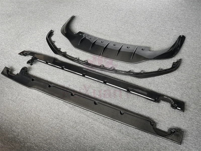 For 18-21 new Bentley Continental GT modification and upgrading W12 carbon fiber body kit front lip side skirt rear lip