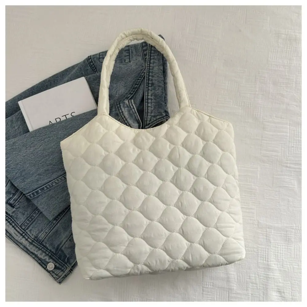 تصميم جديد حقيبة يد ذات سعة كبيرة مقاومة للماء حقيبة كتف قابلة لإعادة الاستخدام مبطنة من القطن باللون الأسود حقيبة تسوق