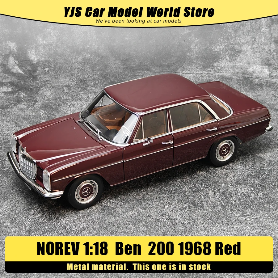 

NOREV Diecast model 1:18 Ben 200 1968 classic car alloy model Car model collection model Send gifts to friends