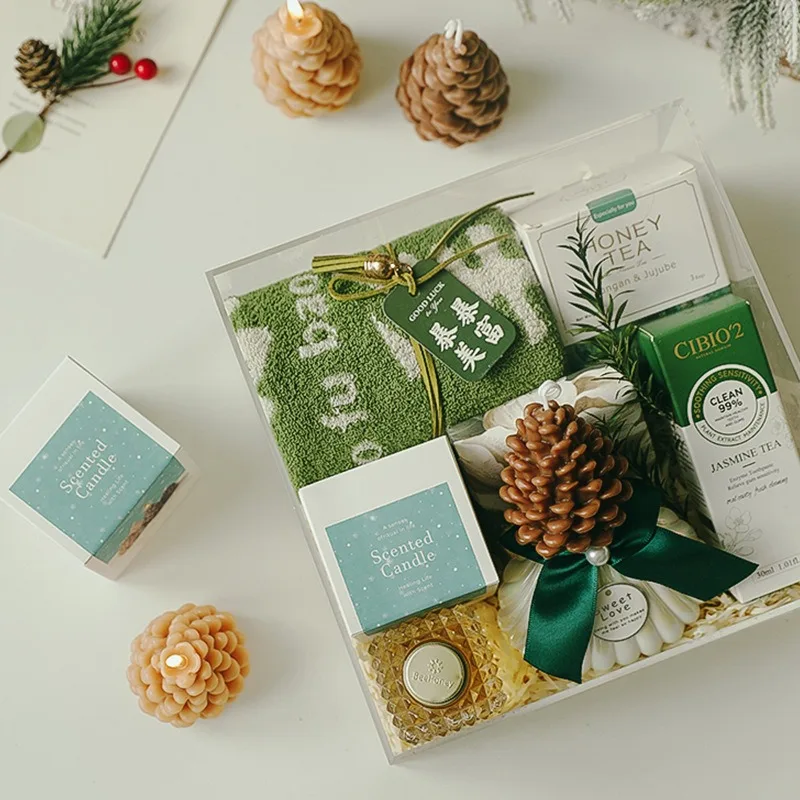 Ins Style Pine Cone Candle Scented Candle Aromatherapy Soy Wax Candle Wedding Birthday Candles Party Home Decoration Photo Props