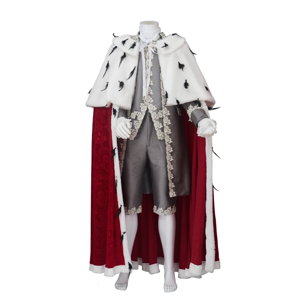 Historical Victorian King Emperor Cape Costume Regal King Prince Cape Costume Medieval King\'s Cloak For Adult Only Cloak