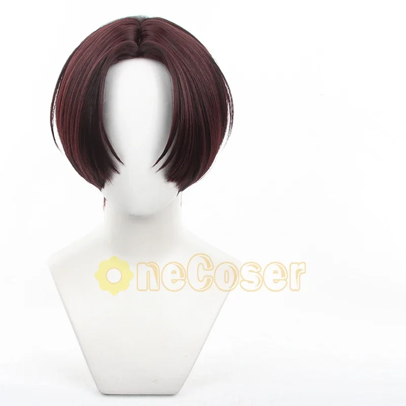 Hayato Suo Cosplay Wig Anime WIND BREAKER Brown Short Hair Furin High School Akihiko Nirei Heat-resistant Fiber Hair Wig Cap