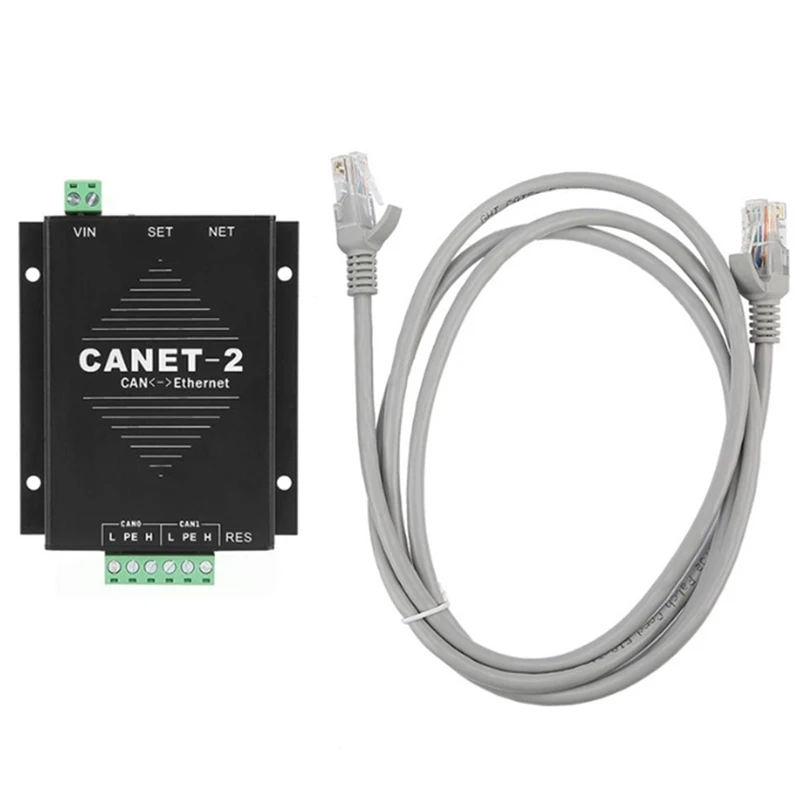 Ethernet To CAN Bus Analyzer CANET-200T Supports 2 New Cantest CANET-2 Module