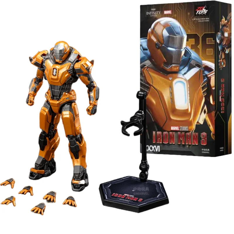 ZD Toys Marvel Avengers Iron Man MK38 Igor MK37 Hammerhead MK12