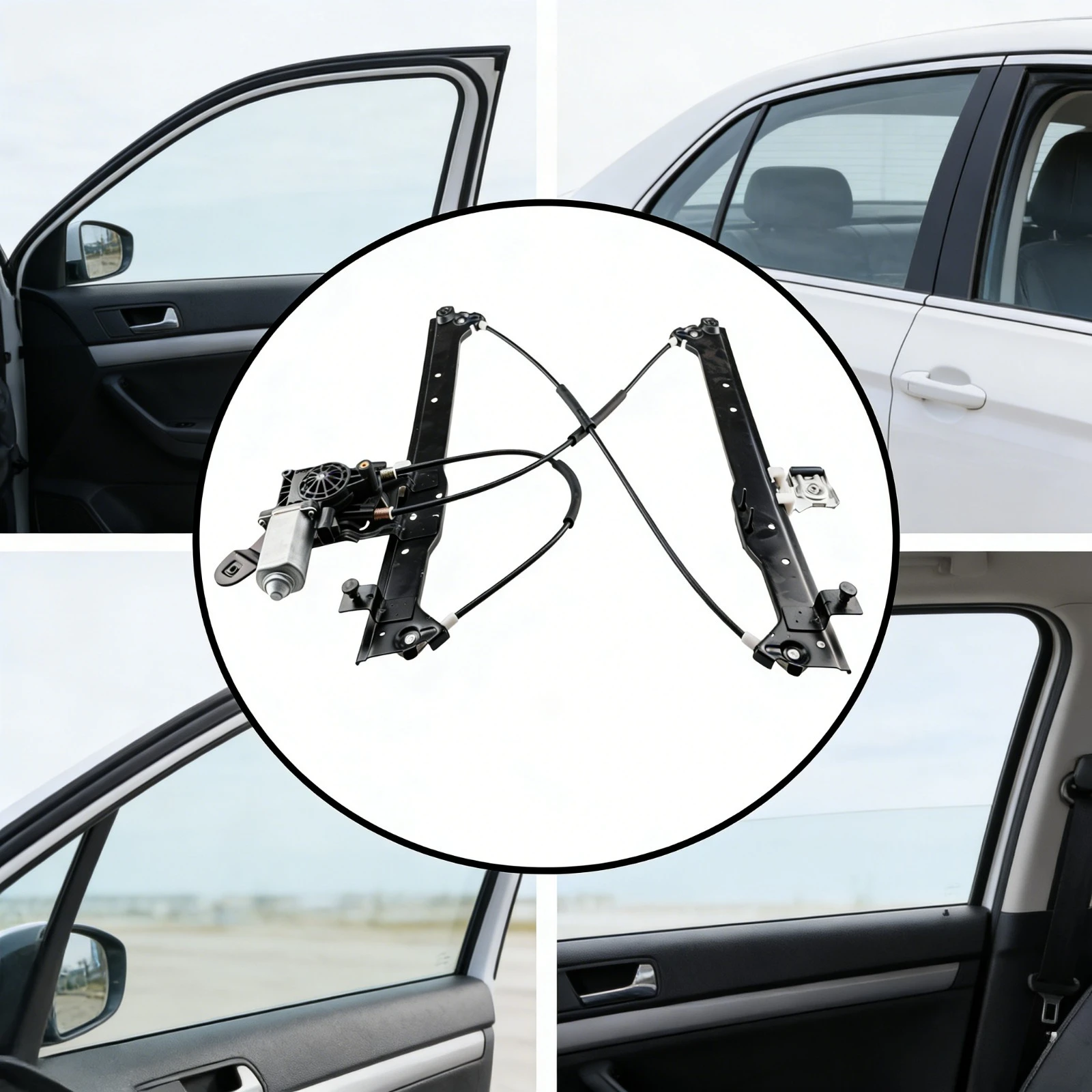 

Window lifter 741-579 rear right with motor suitable for 00-07 Chevrolet/GMC, Long Service Life, Ideal for Door Window Repair