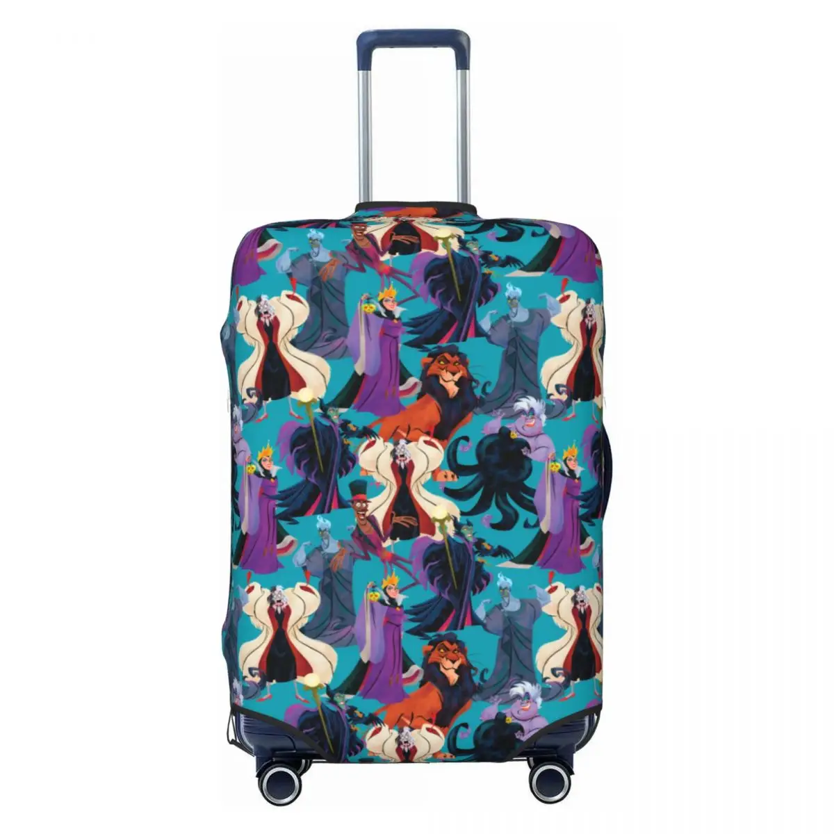 

Забавные чехлы для чемоданов с изображением злодеев из популярных фильмов, подходят для чемоданов 18-32 дюймов.