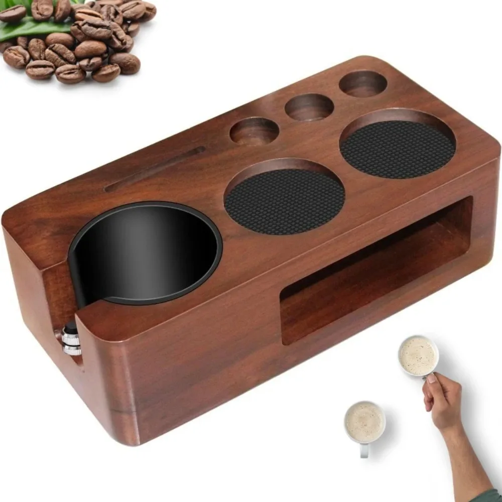 

Coffee Tamper Mat Station Stand Portafilter Holder Support Base Rack for 51MM 54MM 58MM Barista Espresso Accessories Coffee Tool