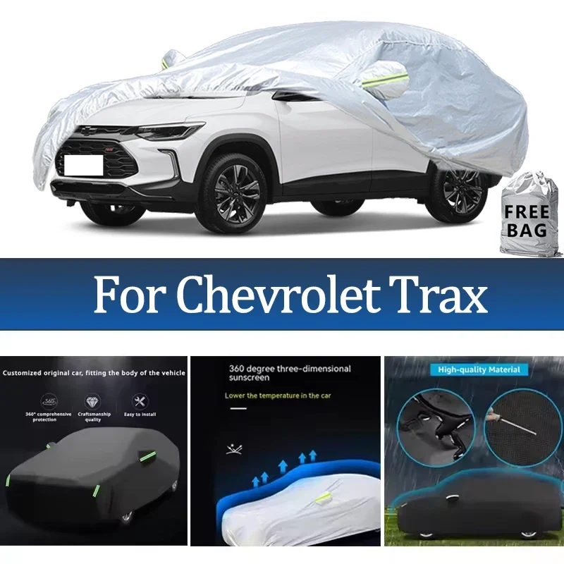 

For Chevrolet Trax Car Cover Outdoor Protection Covers Snow Sunshade Waterproof Dustproof Exterior UV Car Accessories