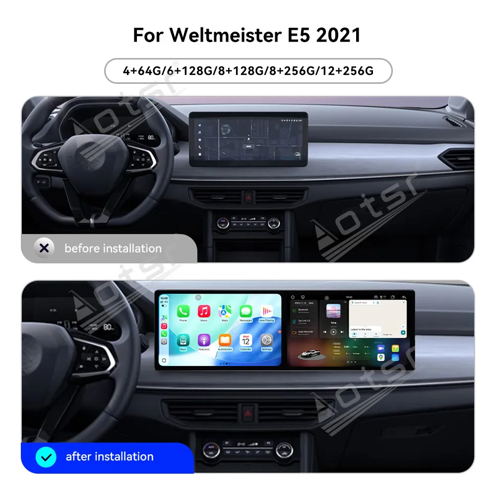 

Dual Screen 10.1 Inch Android 15 CarPlay Car Radio For Weltmeister E5 2021 Touch Screen Multimedia Player GPS Navigation Upgrade