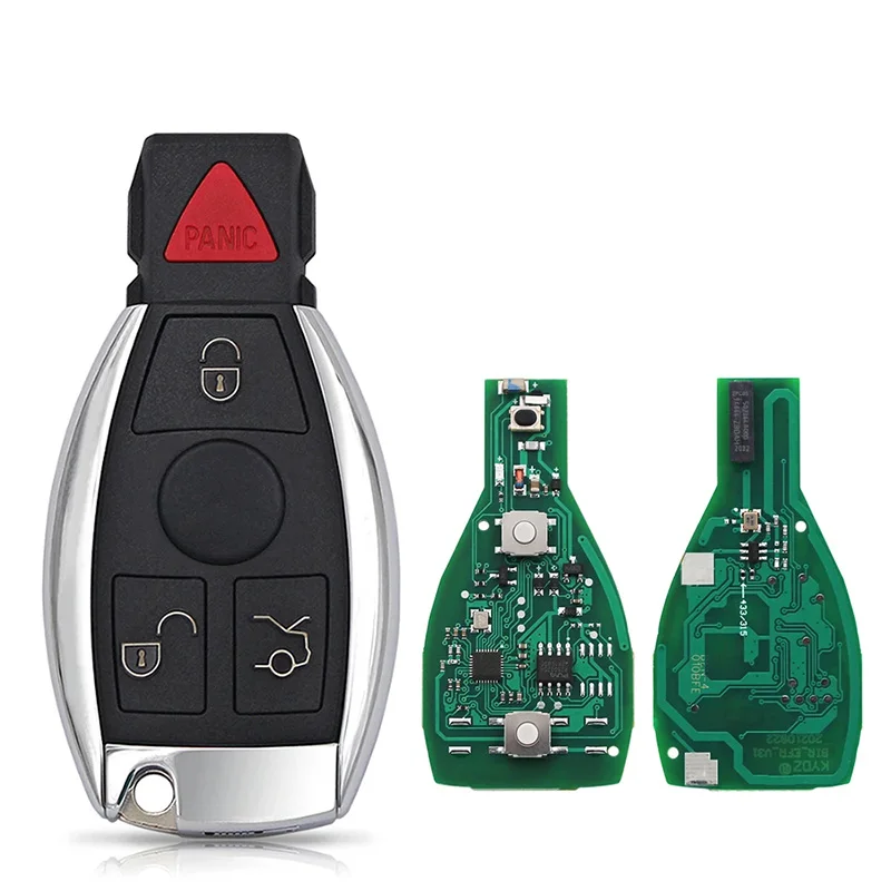 

Дистанционный ключ от автомобиля 315/433 МГц для Mercedes Benz BGA NEC KYDZ W169 W164 W204 W210 W211 W212 W639 W202 2/3/4 кнопки автомобильные аксессуары