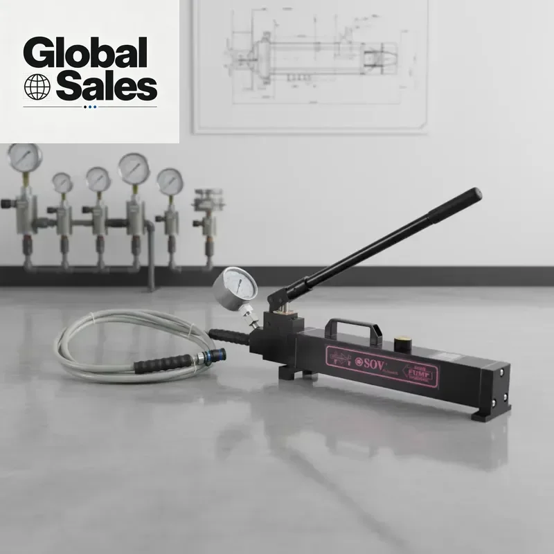 Ultra High Pressure 150-400 Mpa Hydraulic Hand Pump with Structure OEM Customizable